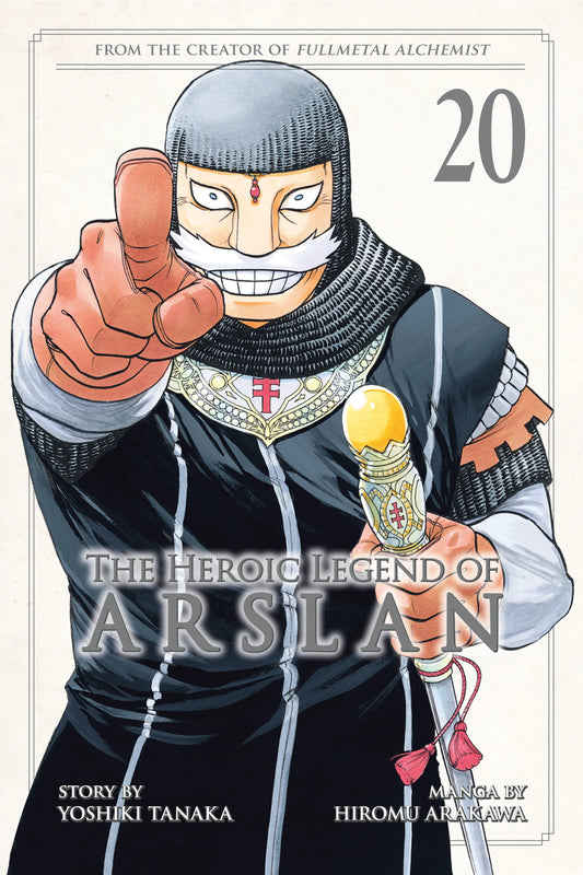 The Heroic Legend of Arslan Vol. 19 English Manga Paperback book cover