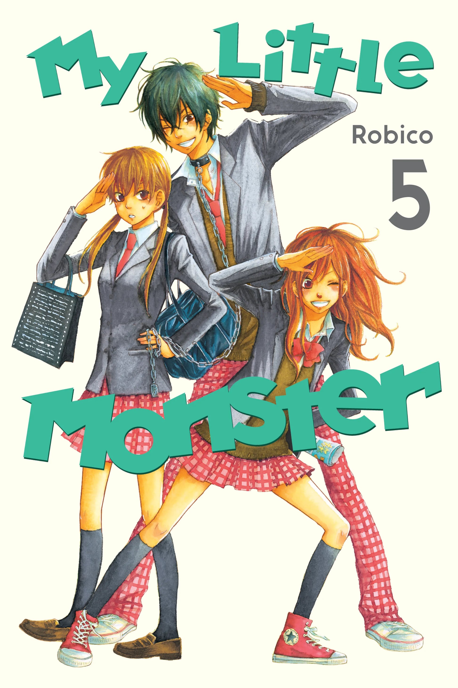 My Little Monster Vol. 4 English Manga Paperback book cover