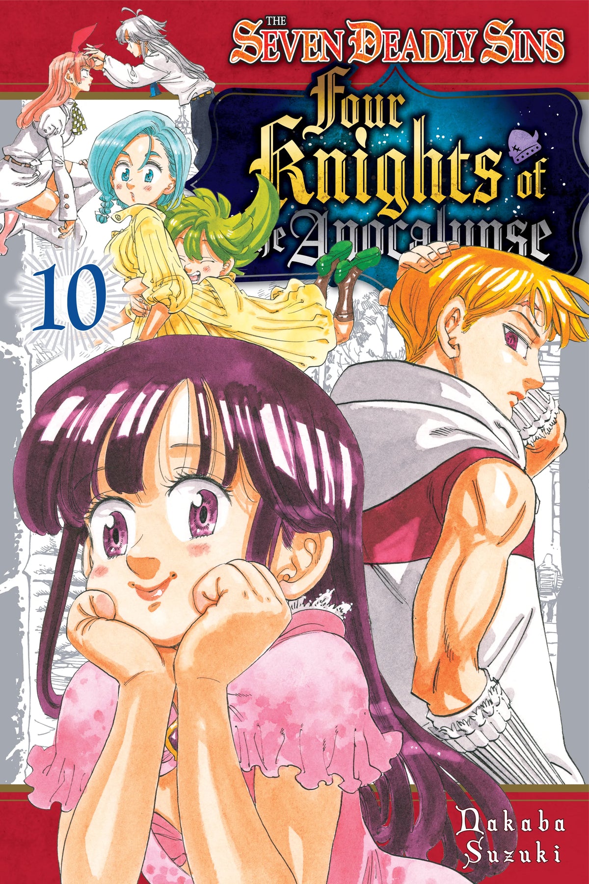 The Seven Deadly Sins: Four Knights of the Apocalypse Vol. 9 English Manga Paperback book cover