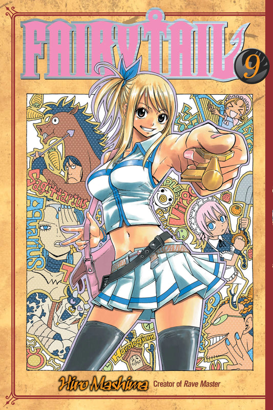 FAIRY TAIL Vol. 8 English Manga Paperback book cover