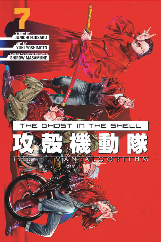 The Ghost in the Shell: The Human Algorithm Vol. 6 English Manga Paperback book cover