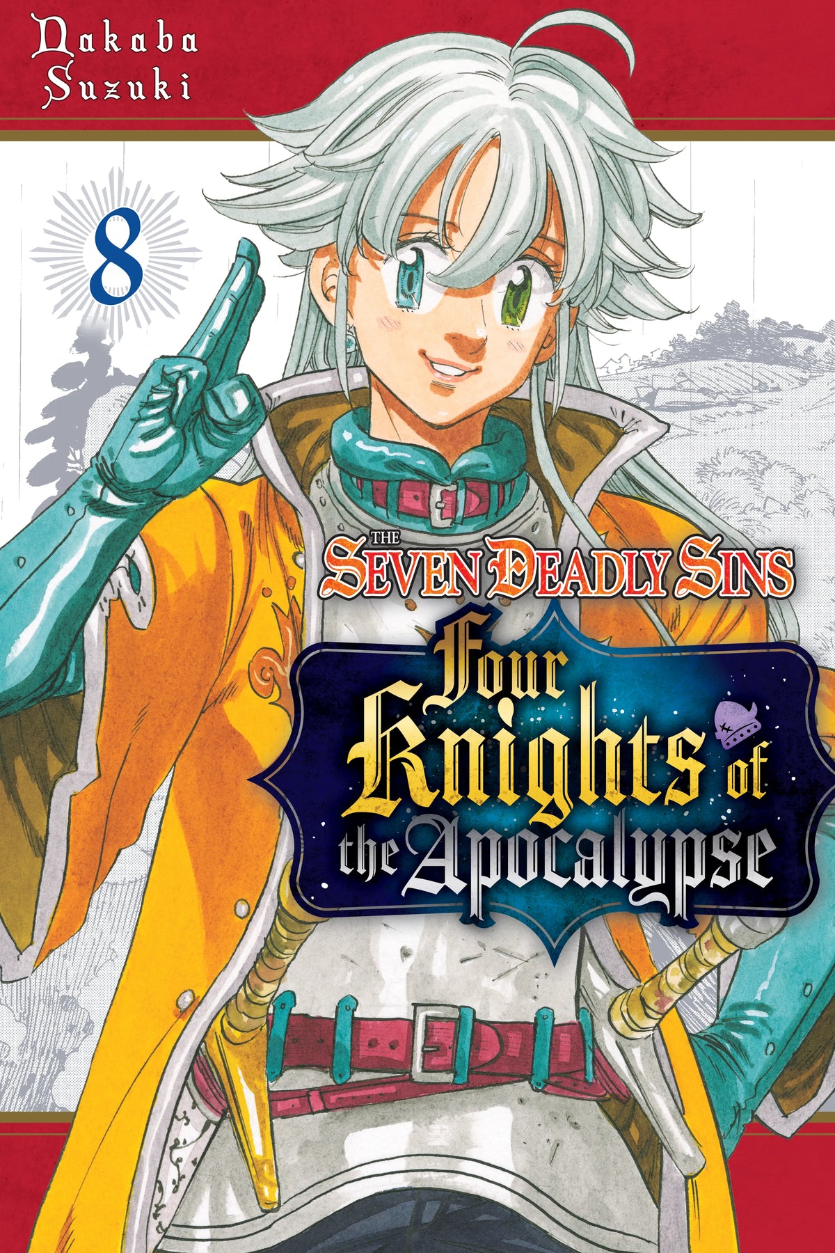The Seven Deadly Sins: Four Knights of the Apocalypse Vol. 7 English Manga Paperback book cover