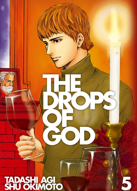 The Drops of God Vol. 4 English Manga Paperback book cover