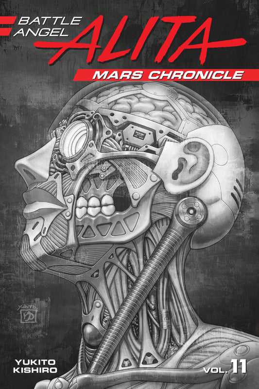 Battle Angel Alita: Mars Chronicle Vol. 10 English Manga Paperback book cover