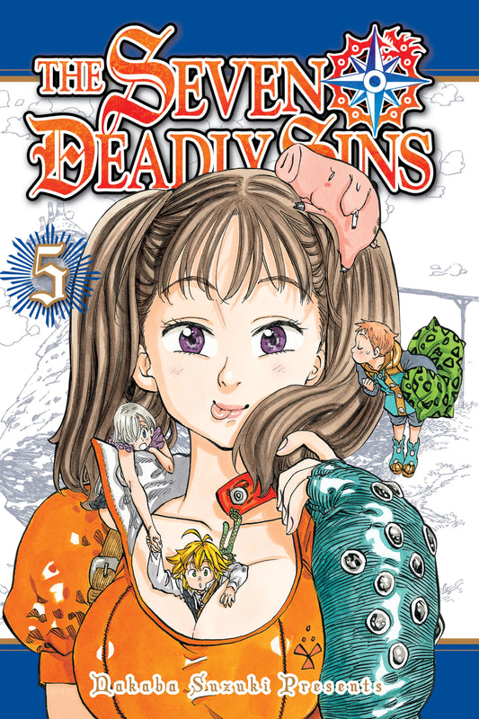The Seven Deadly Sins Vol. 4 English Manga Paperback book cover