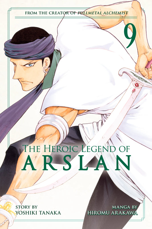 The Heroic Legend of Arslan Vol. 8 English Manga Paperback book cover