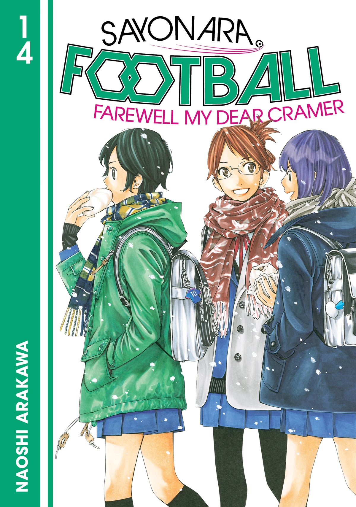 Sayonara, Football Vol. 13 English Manga Paperback book cover