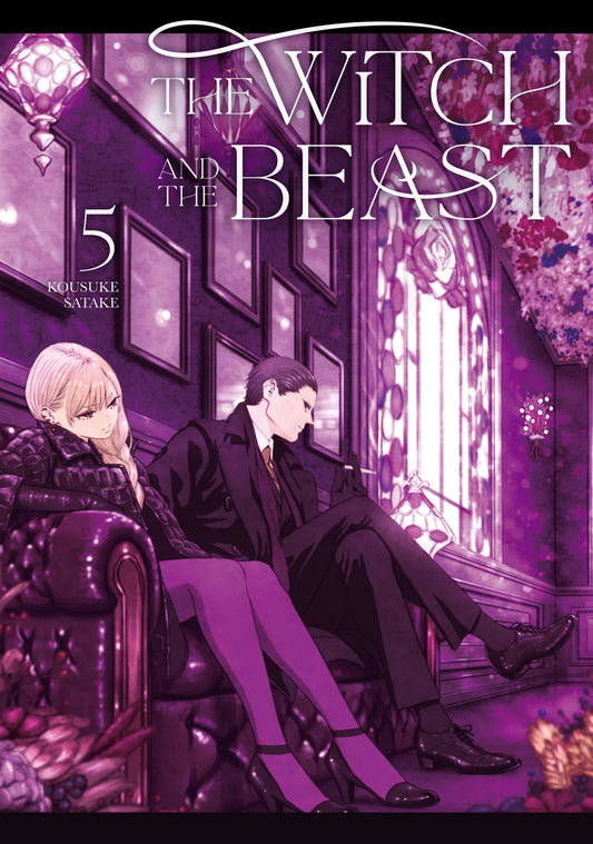 The Witch and the Beast Vol. 4 English Manga Paperback book cover