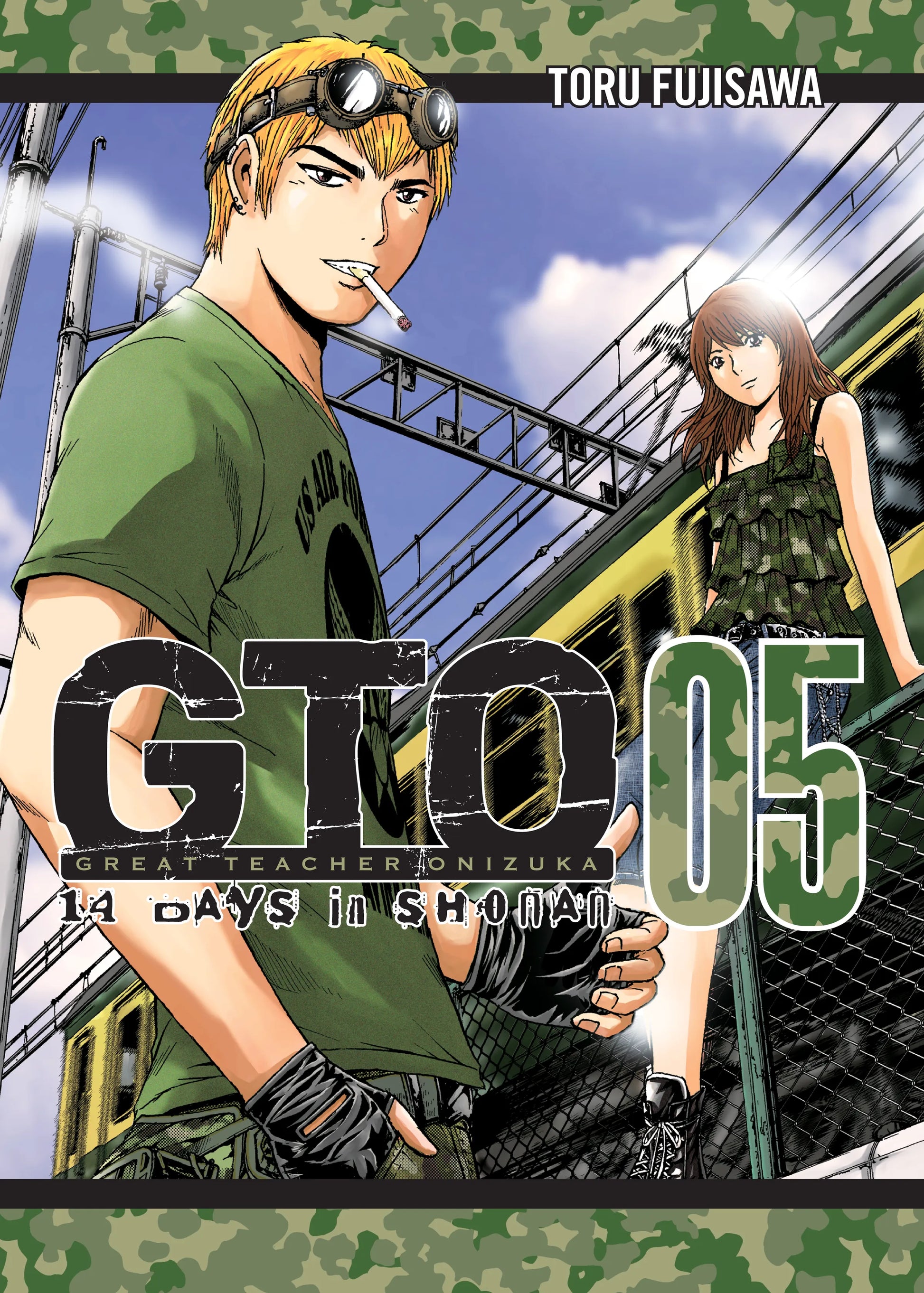GTO: 14 Days in Shonan Vol. 4 English Manga Paperback book cover