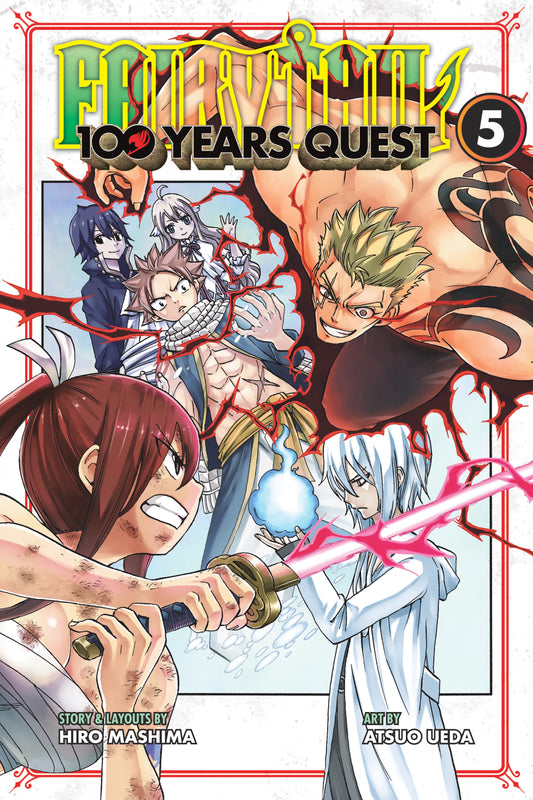 FAIRY TAIL: 100 Years Quest Vol. 4 English Manga Paperback book cover