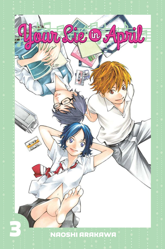 Your Lie in April Vol. 2 English Manga Paperback book cover