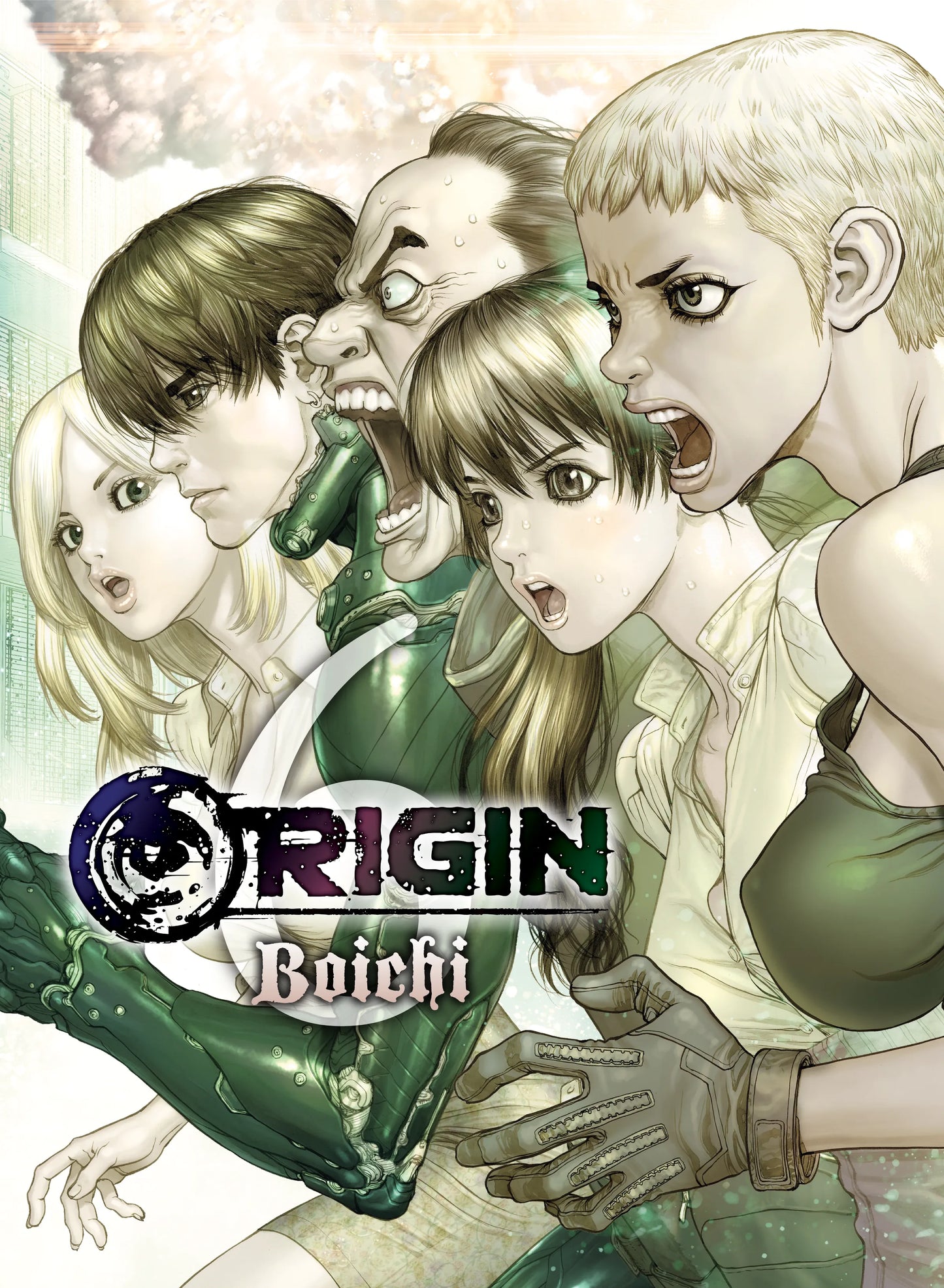 ORIGIN Vol. 5 English Manga Paperback book cover