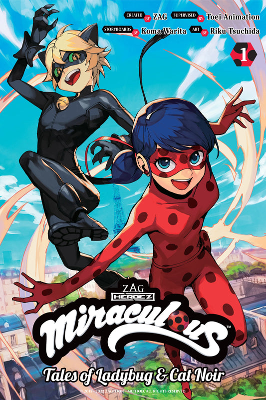 Miraculous: Tales of Ladybug & Cat Noir Vol. 1 English Manga Paperback book cover