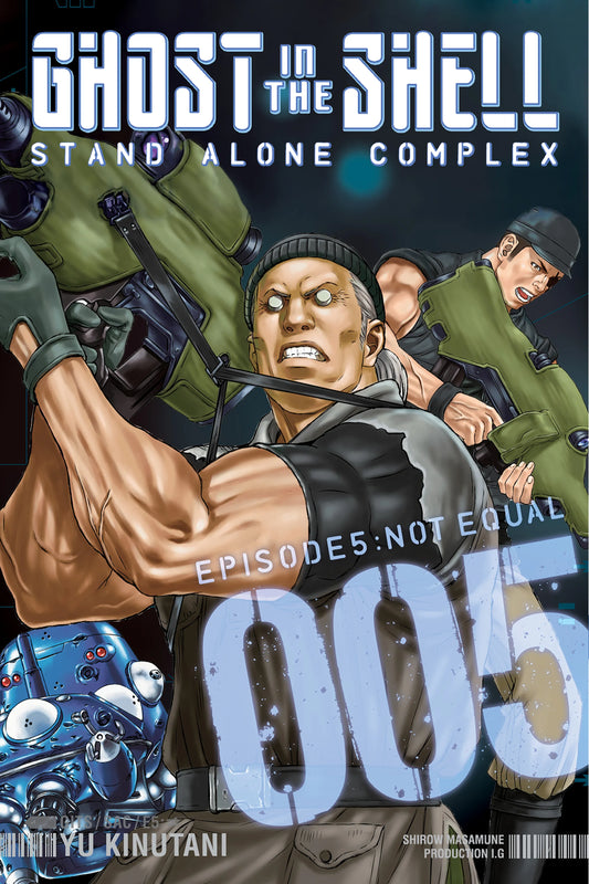 Ghost in the Shell Stand Alone Complex Vol. 4 English Manga Paperback book cover