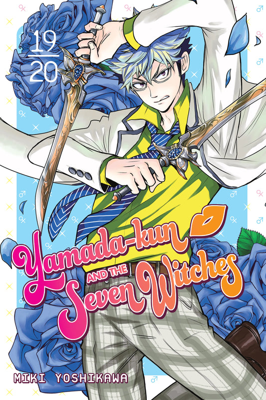 Yamada-kun and the Seven Witches Vol. 17-18 English Manga Paperback book cover