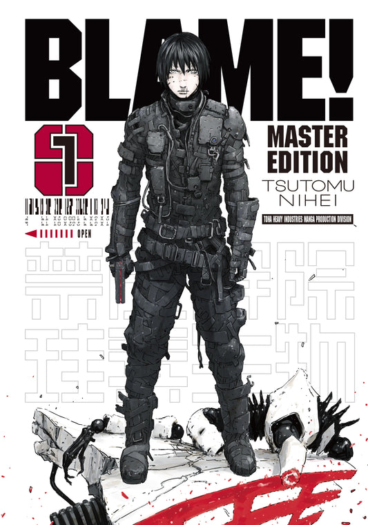 BLAME! Vol. 1 English Manga Paperback book cover