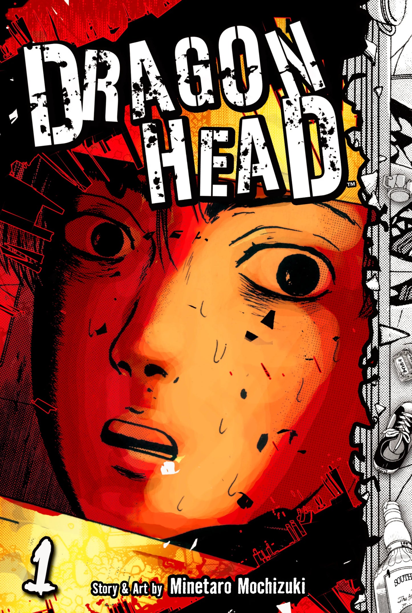 Dragon Head Vol. 1 English Manga Paperback book cover