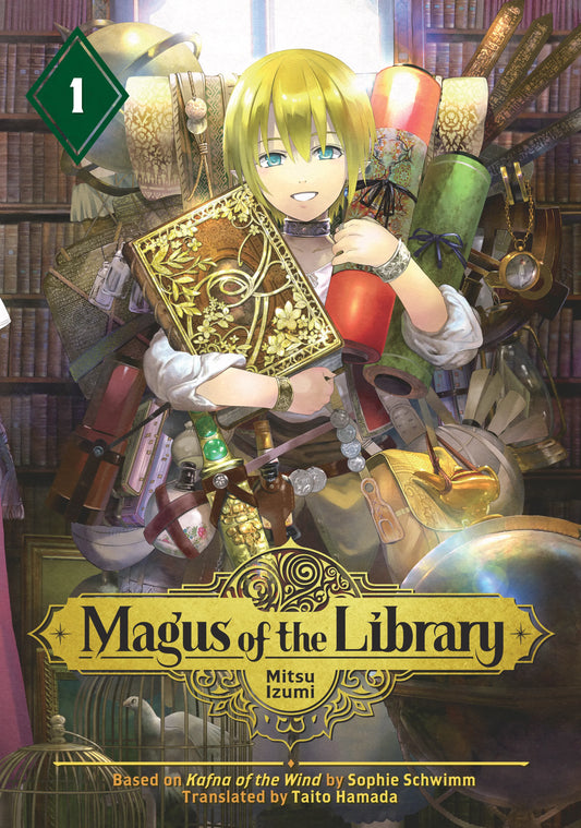 Magus of the Library Vol. 1 English Manga Paperback book cover