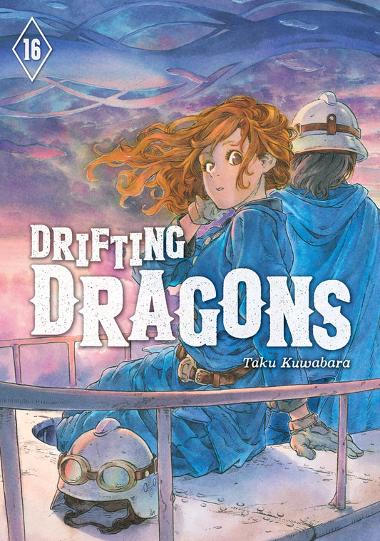 Drifting Dragons Vol. 15 English Manga Paperback book cover