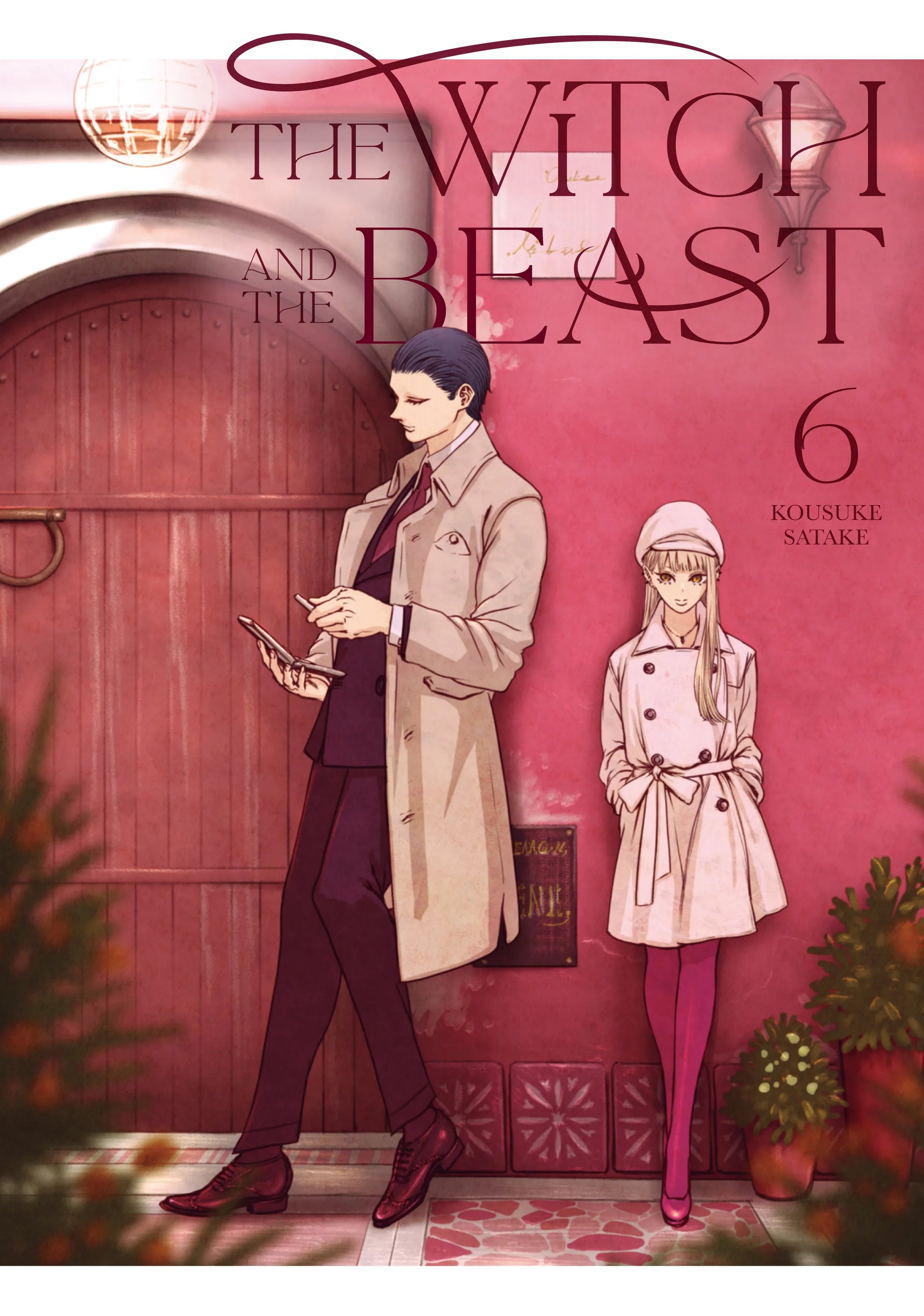 The Witch and the Beast Vol. 5 English Manga Paperback book cover