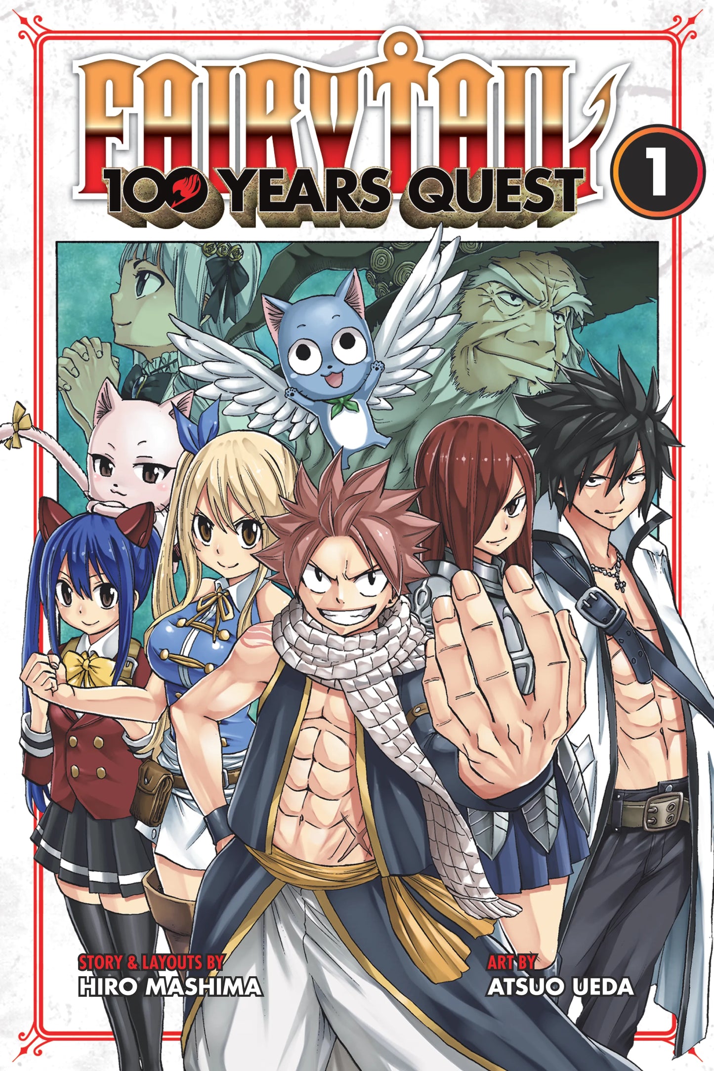 FAIRY TAIL: 100 Years Quest Vol. 1 English Manga Paperback book cover