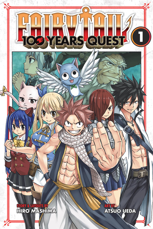 FAIRY TAIL: 100 Years Quest Vol. 1 English Manga Paperback book cover