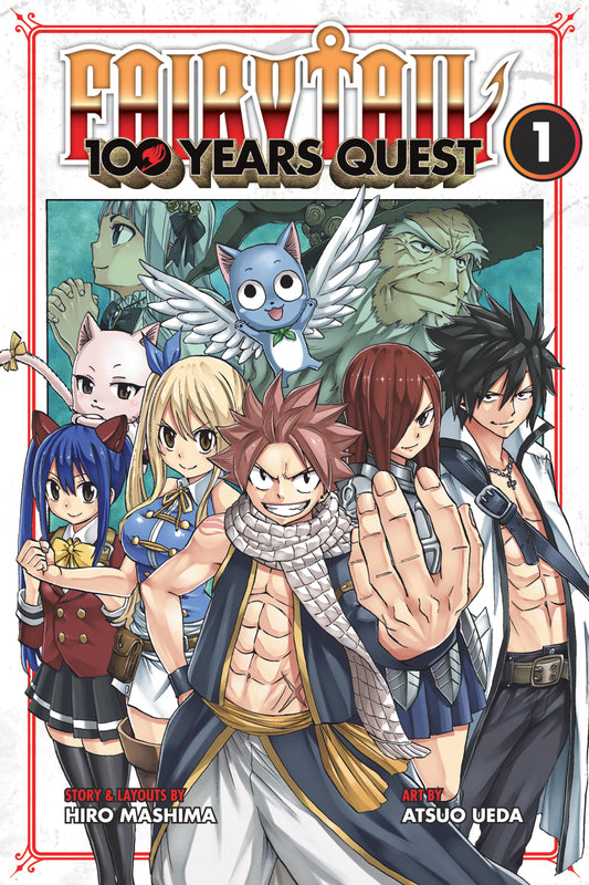 FAIRY TAIL: 100 Years Quest Vol. 1 English Manga Paperback book cover