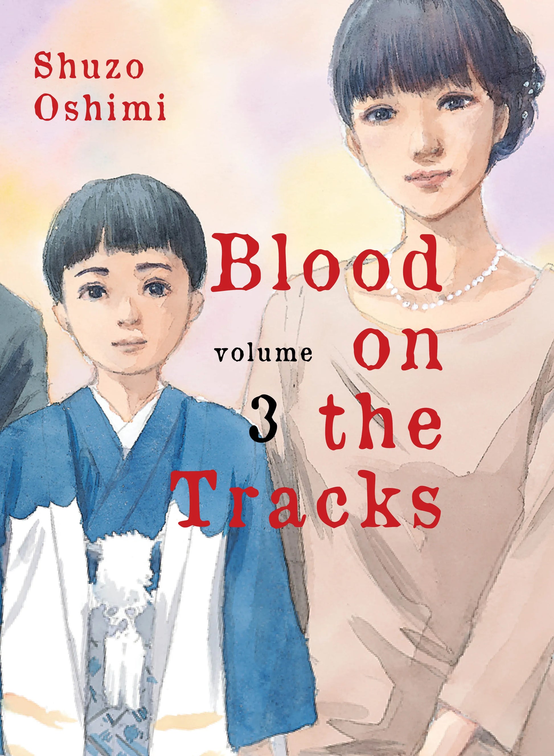Blood on the Tracks Vol. 2 English Manga Paperback book cover