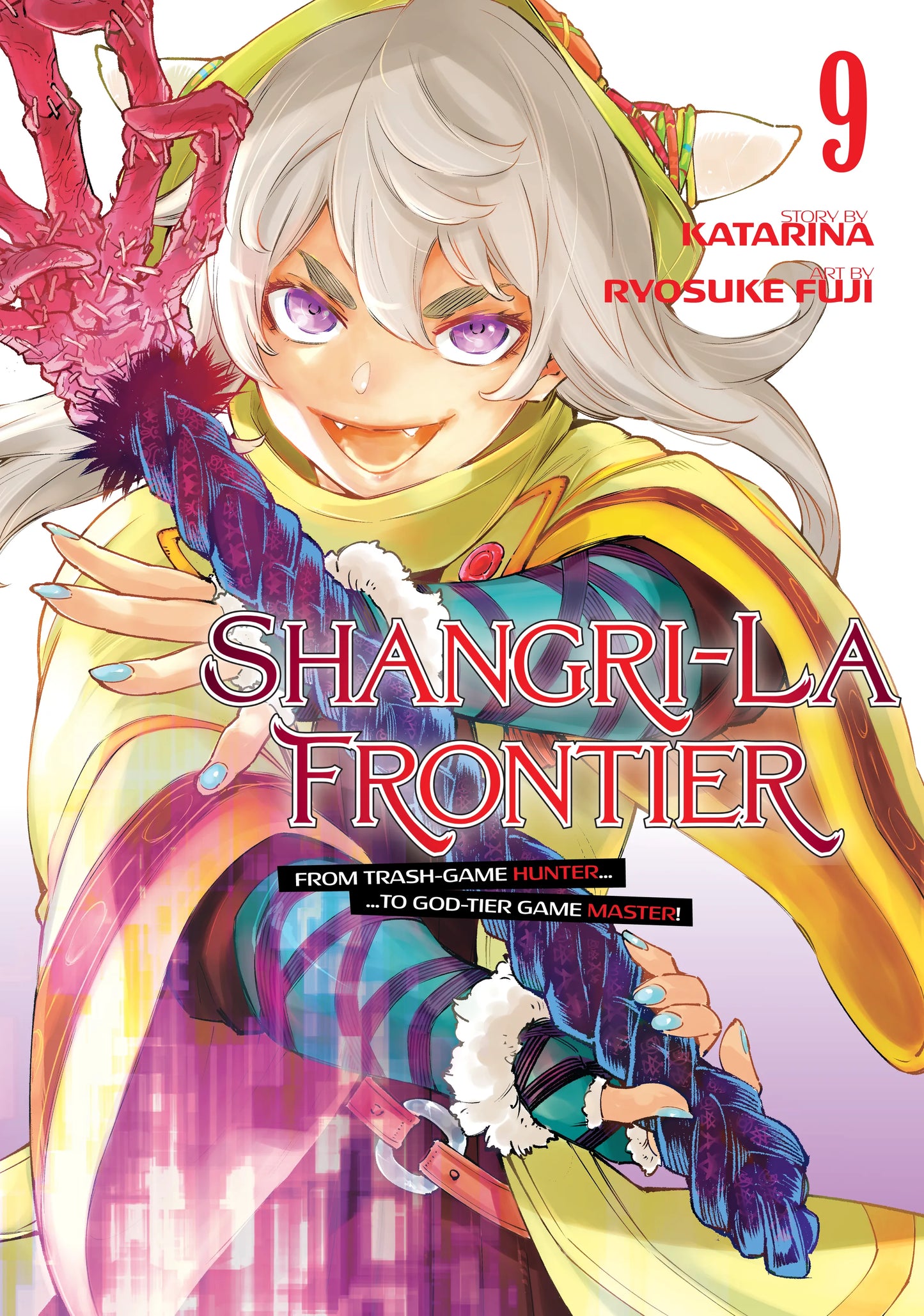 Shangri-La Frontier Vol. 8 English Manga Paperback book cover