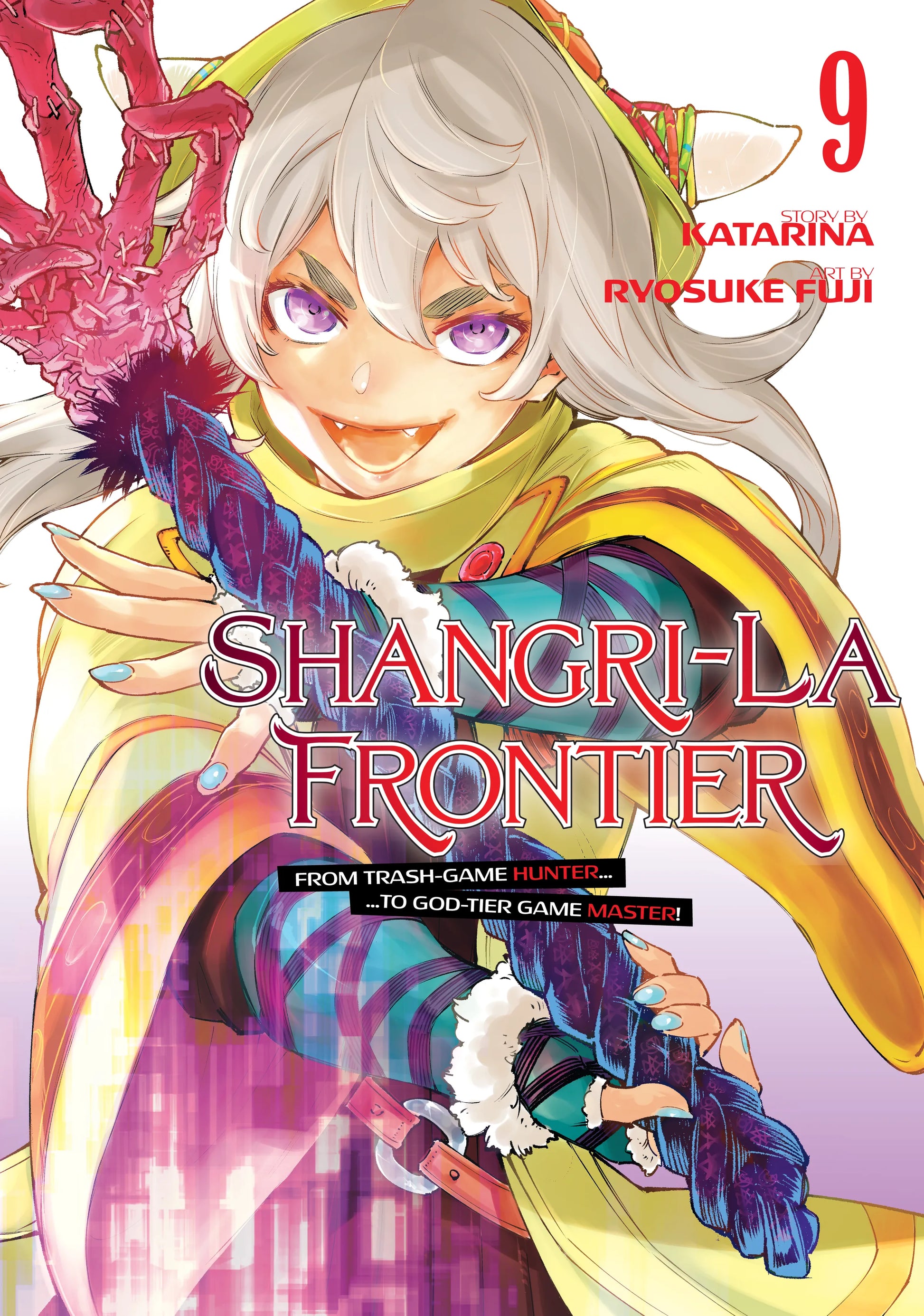 Shangri-La Frontier Vol. 8 English Manga Paperback book cover