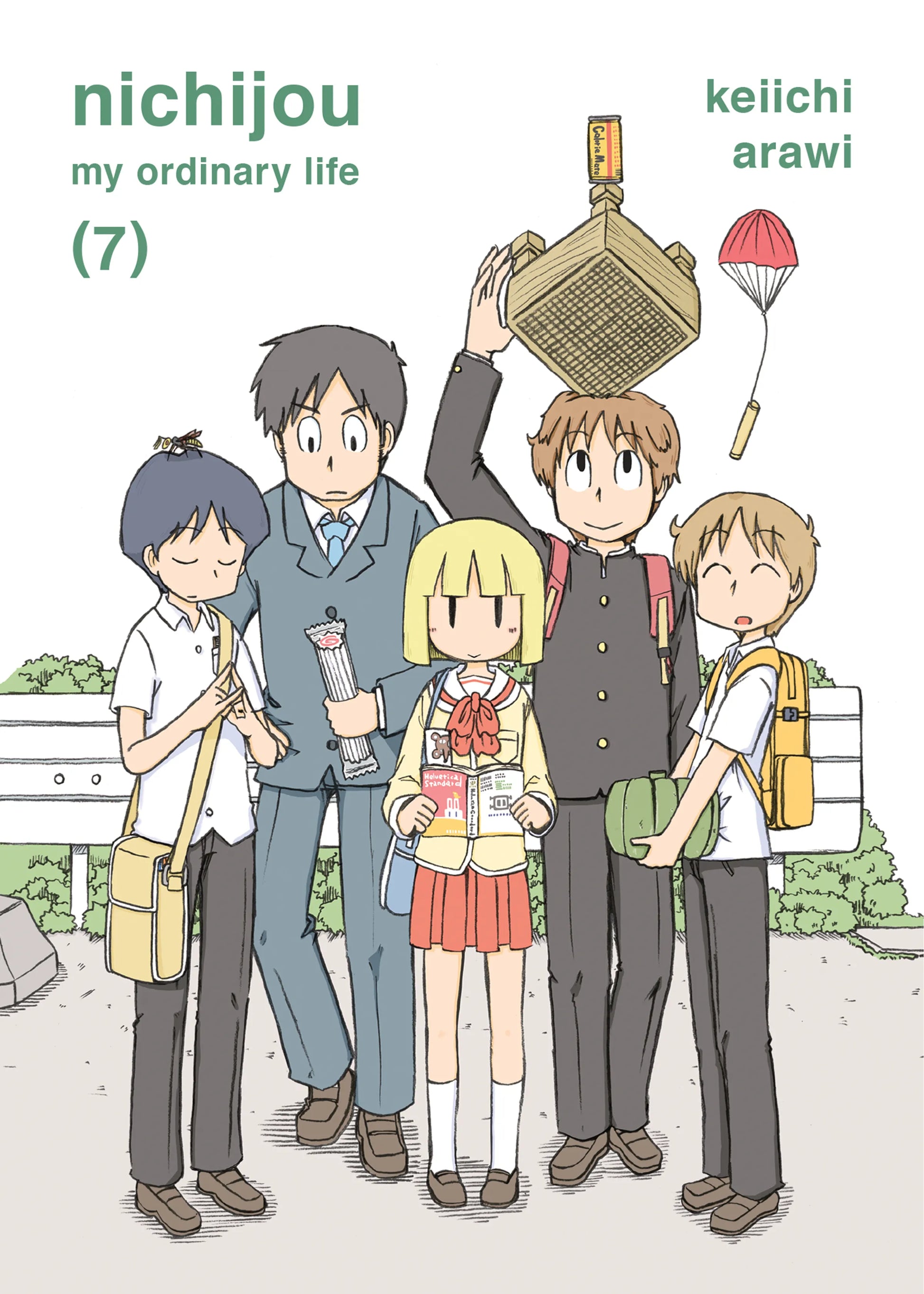Nichijou Vol. 6 English Manga Paperback book cover