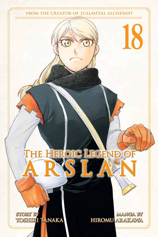The Heroic Legend of Arslan Vol. 17 English Manga Paperback book cover