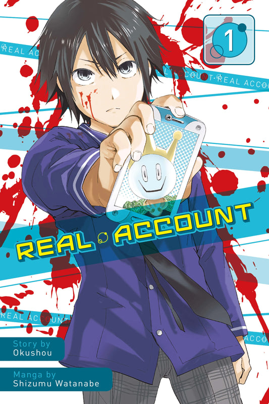 Real Account Vol. 1 English Manga Paperback book cover