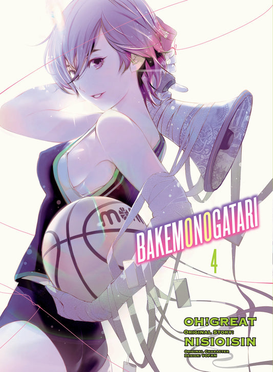 BAKEMONOGATARI Vol. 3 English Manga Paperback book cover