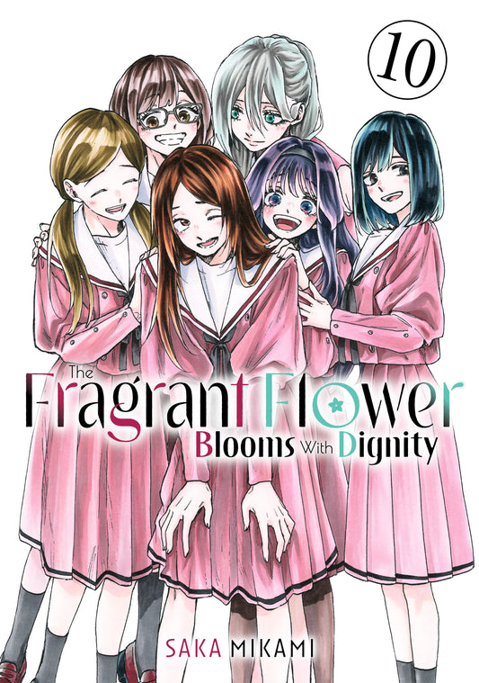 The Fragrant Flower Blooms With Dignity Vol. 9 English Manga Paperback book cover