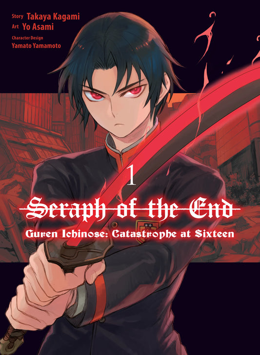 Seraph of the End: Guren Ichinose: Catastrophe at Sixteen Vol. 1 English Manga Paperback book cover