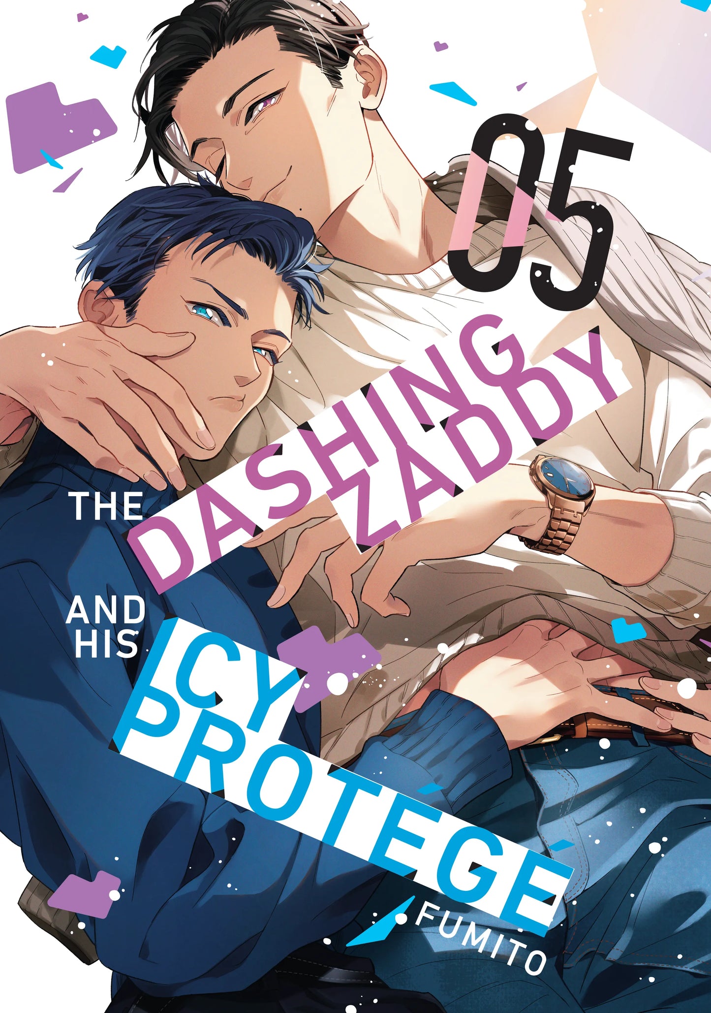 The Dashing Zaddy and His Icy Protégé Vol. 4 English Manga Paperback book cover