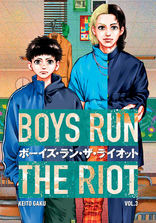 Boys Run the Riot Vol. 2 English Manga Paperback book cover