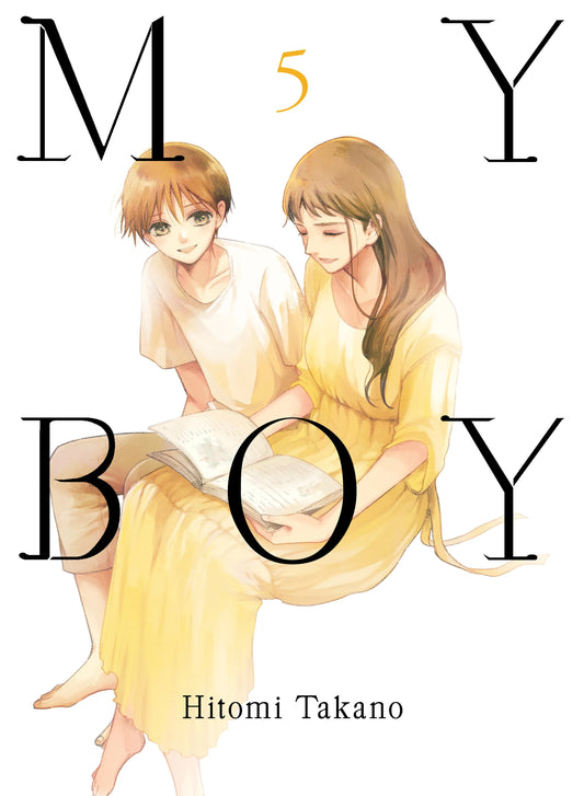 My Boy Vol. 4 English Manga Paperback book cover