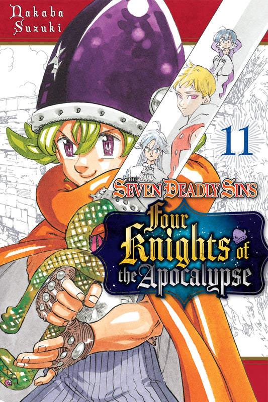The Seven Deadly Sins: Four Knights of the Apocalypse Vol. 10 English Manga Paperback book cover