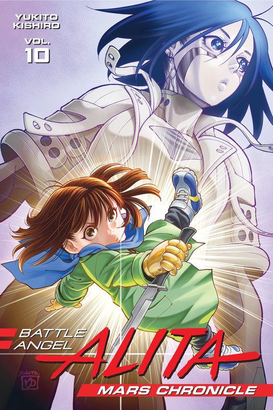 Battle Angel Alita: Mars Chronicle Vol. 9 English Manga Paperback book cover