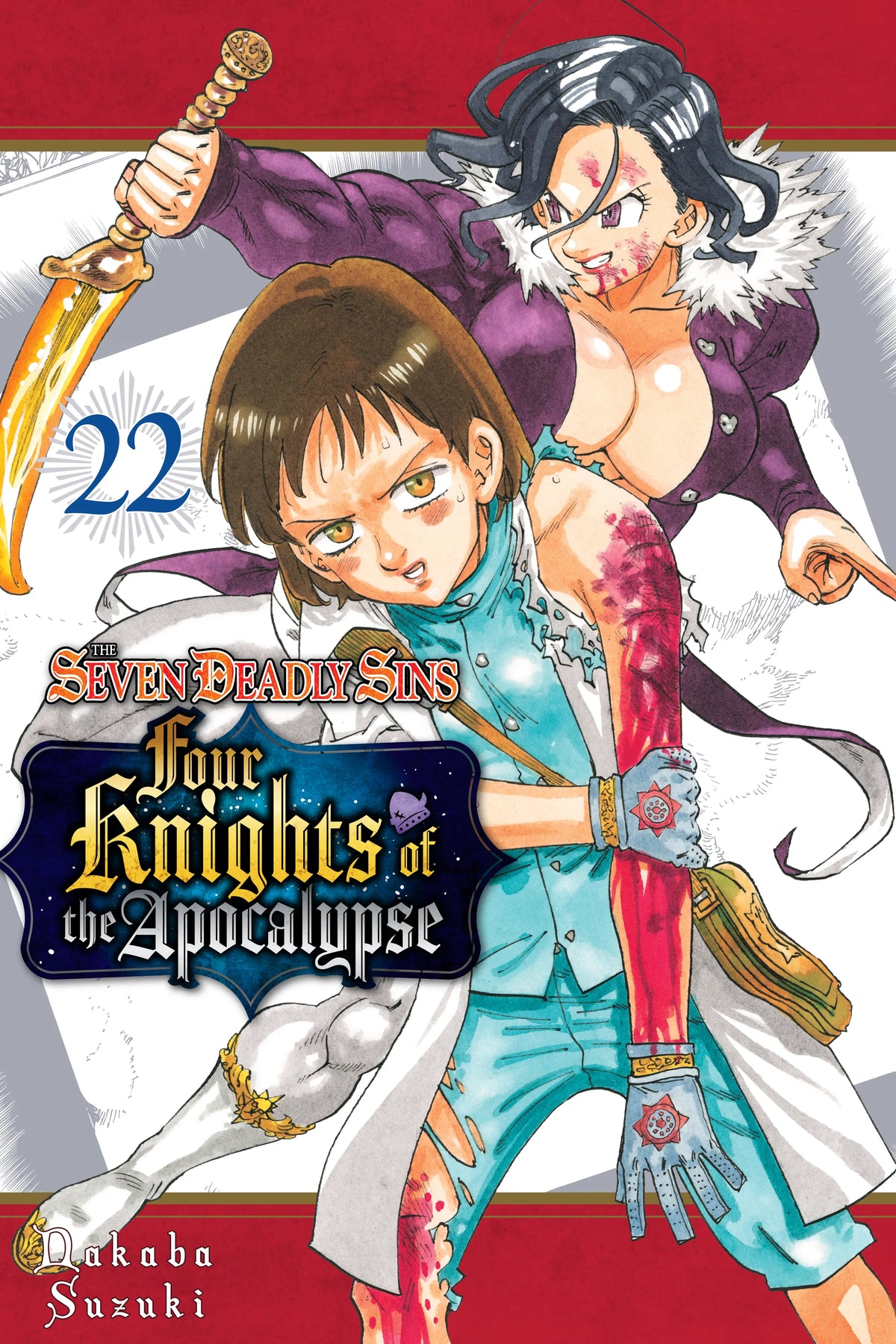 The Seven Deadly Sins: Four Knights of the Apocalypse Vol. 21 English Manga Paperback book cover