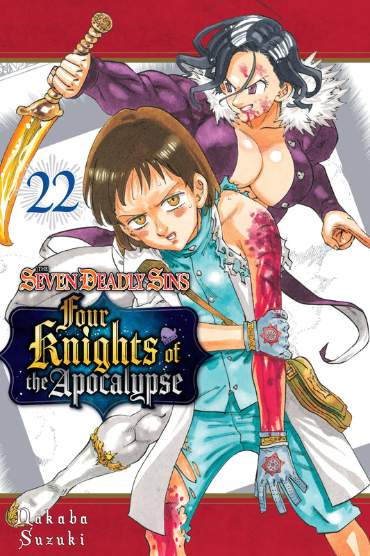 The Seven Deadly Sins: Four Knights of the Apocalypse Vol. 21 English Manga Paperback book cover