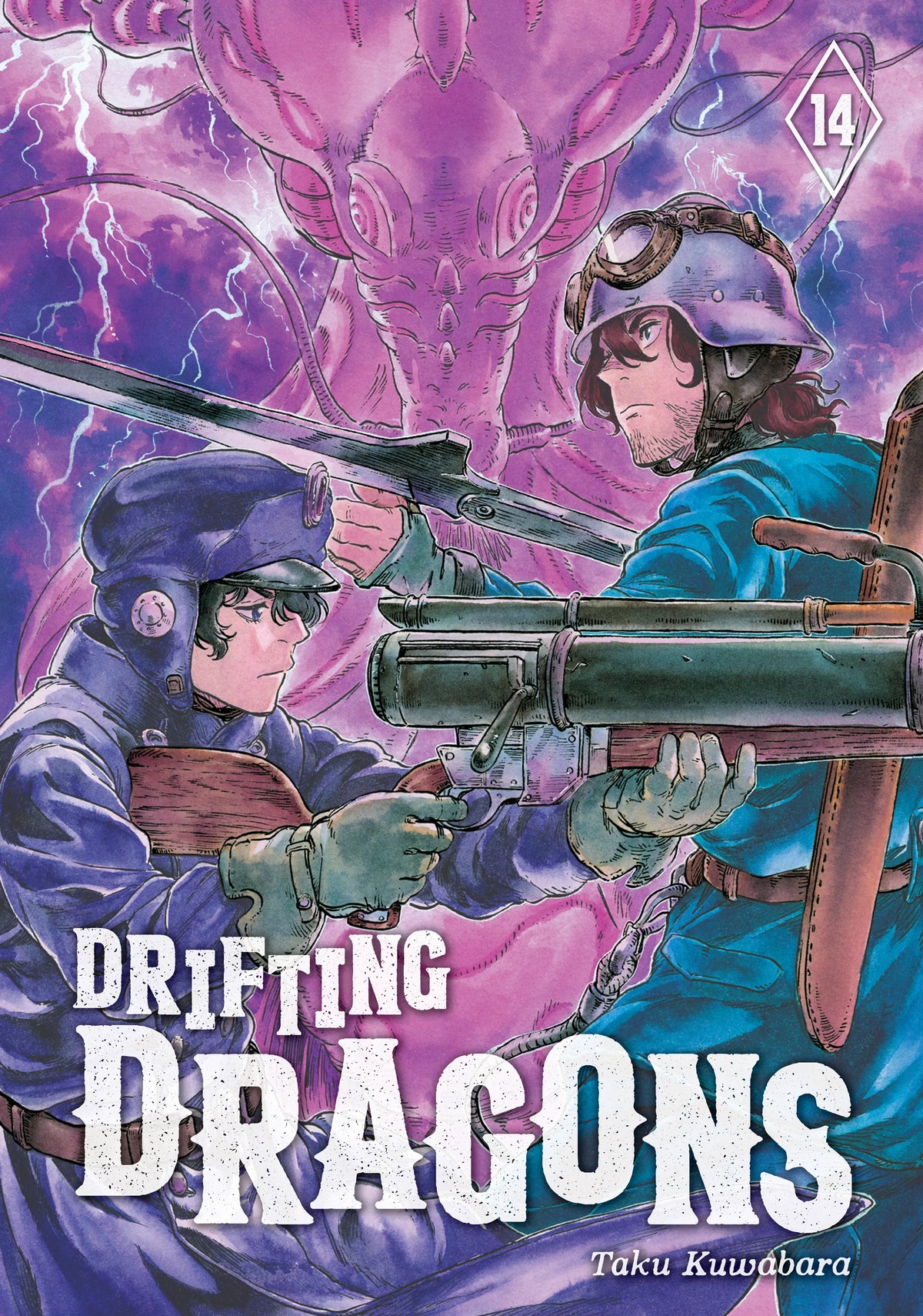 Drifting Dragons Vol. 13 English Manga Paperback book cover