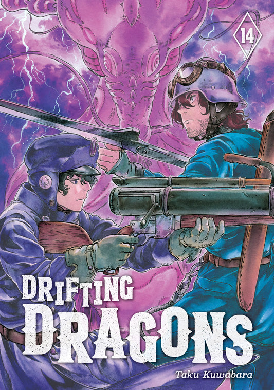Drifting Dragons Vol. 13 English Manga Paperback book cover