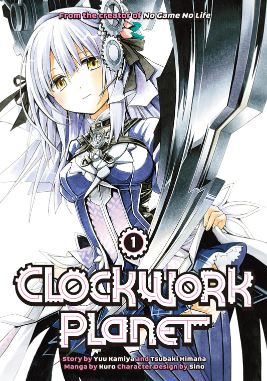 Clockwork Planet Vol. 1 English Manga Paperback book cover