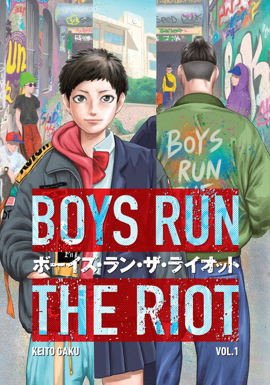 Boys Run the Riot Vol. 1 English Manga Paperback book cover
