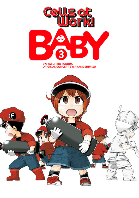 Cells at Work! Baby Vol. 2 English Manga Paperback book cover