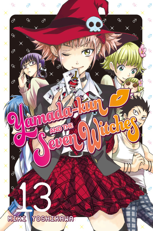 Yamada-kun and the Seven Witches Vol. 12 English Manga Paperback book cover