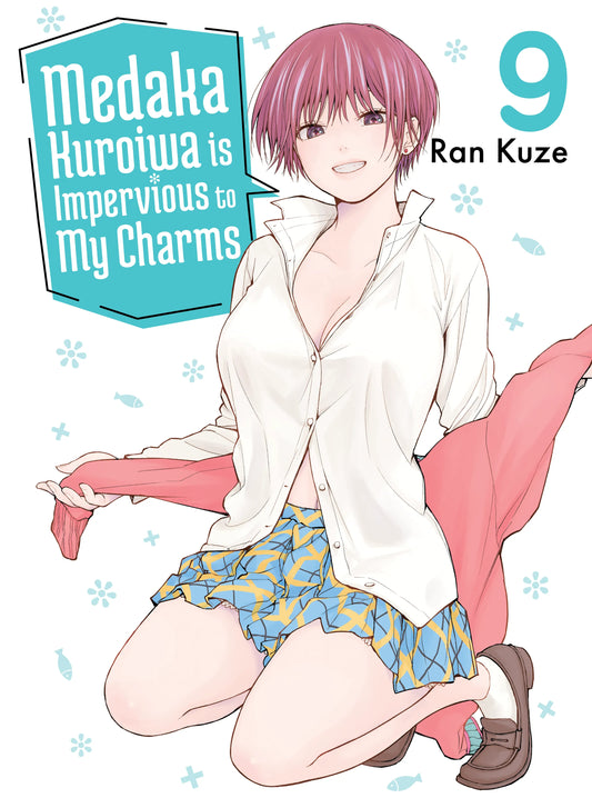 Medaka Kuroiwa is Impervious to My Charms Vol. 8 English Manga Paperback book cover